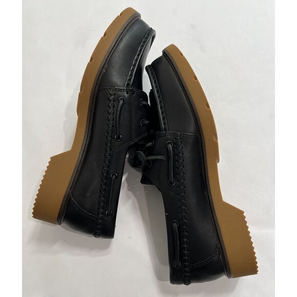 Sperry Wells Boat Shoes Topsider in Black - Picture 7 of 9